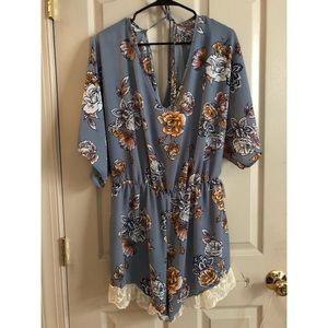 Charlotte Russe large romper